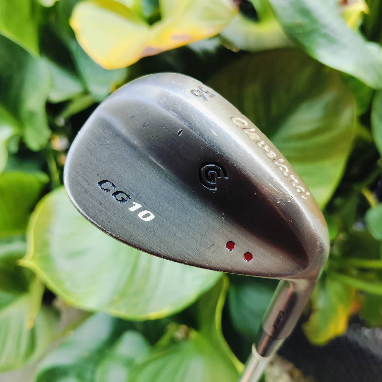 WEDGE CLEVELAND CG10 องศา 56 สองจุด STANDARD BOUNCE ก้าน DG WEDGE FLEX ร่องหน้าไม้ทำงานได้อย่างเต็มที่ ตกหยุดถอยหลังแน่นอนค่ะ ไม้กอล์ฟพรีเมี่ยมมือสอง ของแท้ By NakaraLuxurious