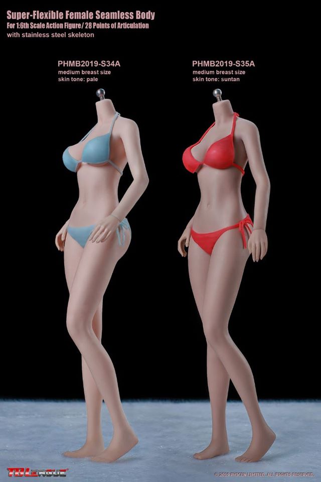 [สั่งจอง]TBLeague S34 /S35 - S34A /S35A Female Super-Flexible Seamless Body 1/6 Scale
