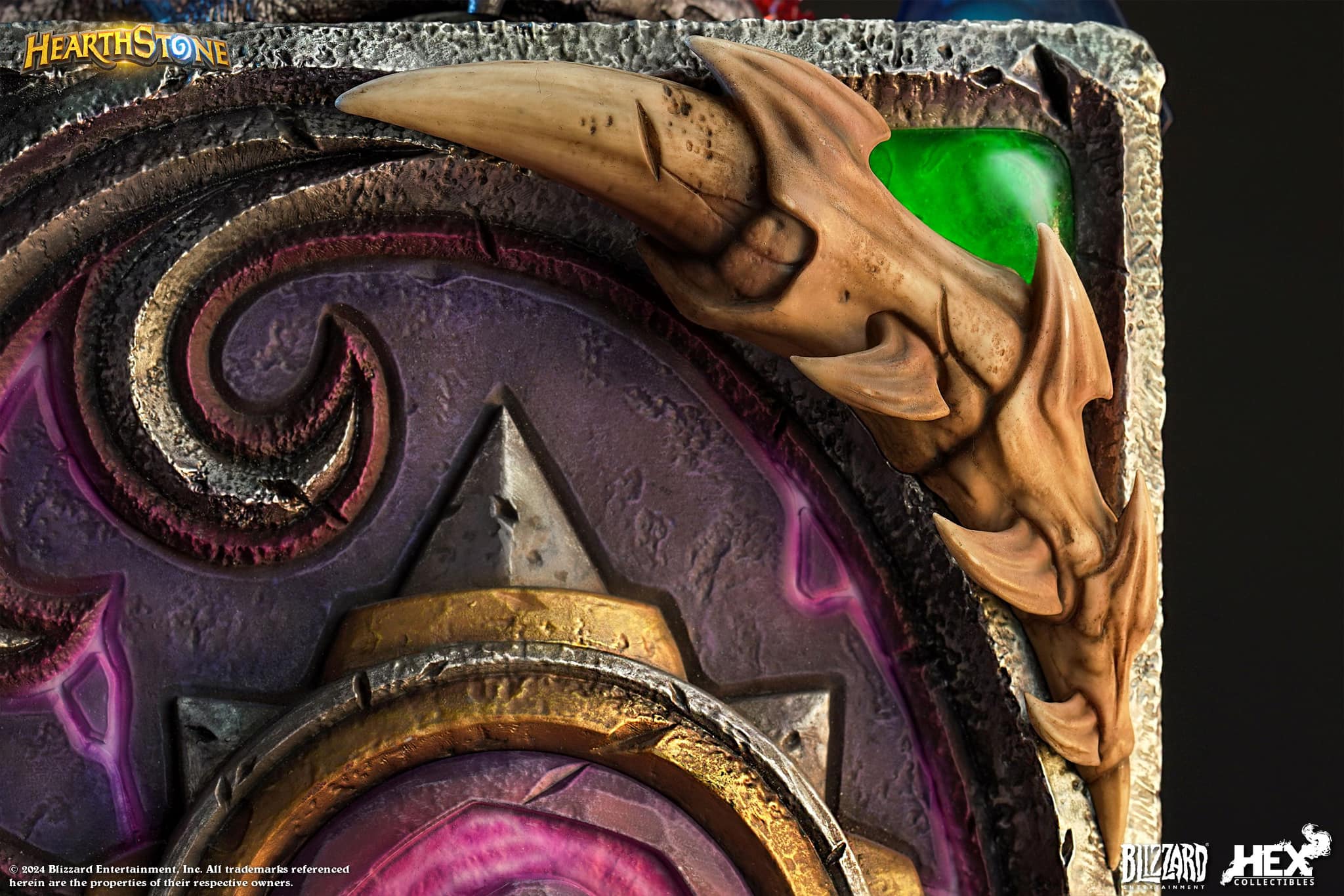 [สั่งจอง] HEX Collectibles : Blizzard Hearthstone 10th Aniversary Sylvanas Windrunner 3D Art Frame