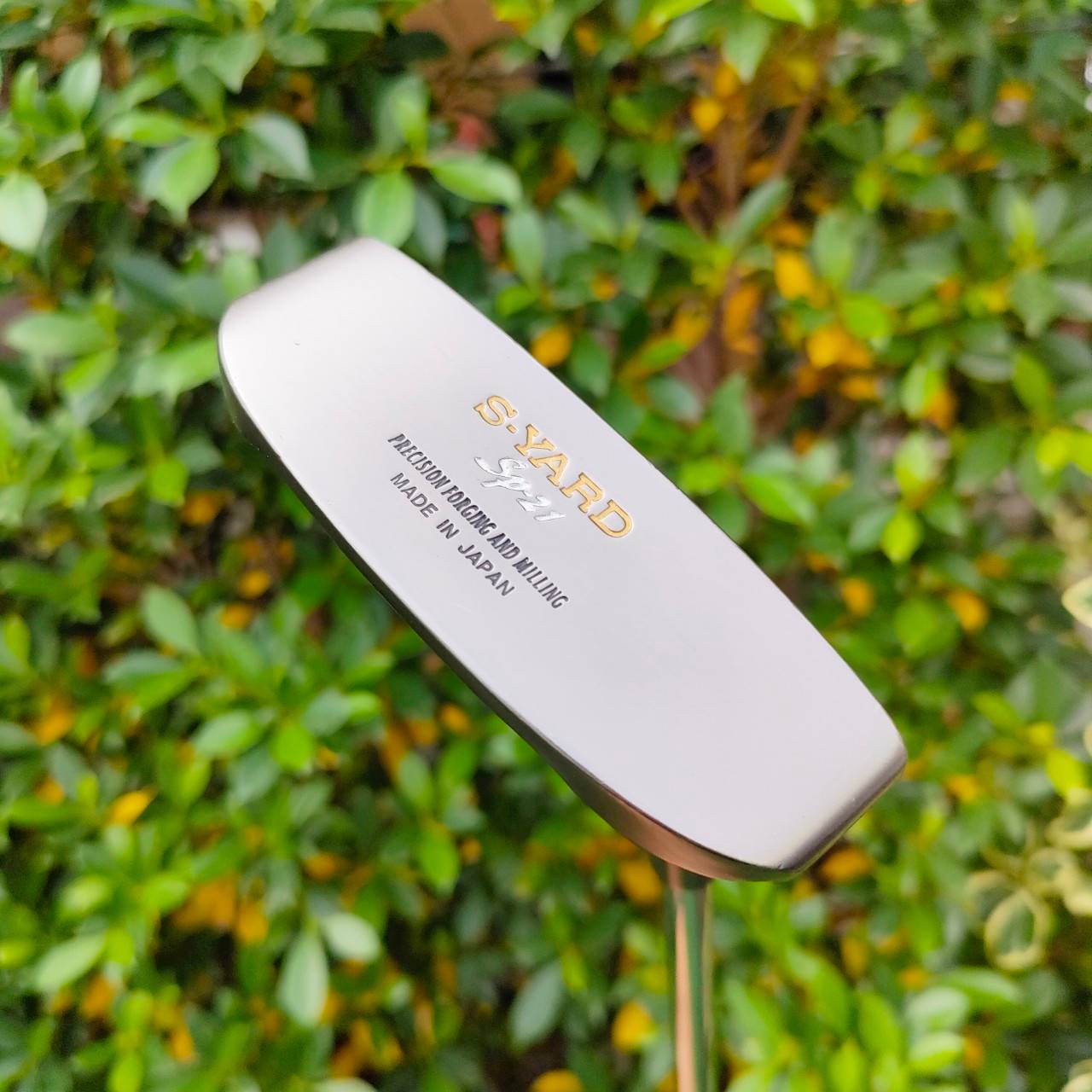 PUTTER S-YARD SP-21 ความยาว 34 นิ้ว สุดยอดพัตต์เดอร์พรีเมี่ยม ของประเทศญี่ปุ่น หน้า MILLED และยังถ่วงทังเสตนอีกสองข้าง พัตต์เกาะไลน์ เล็งง่ายมากๆ