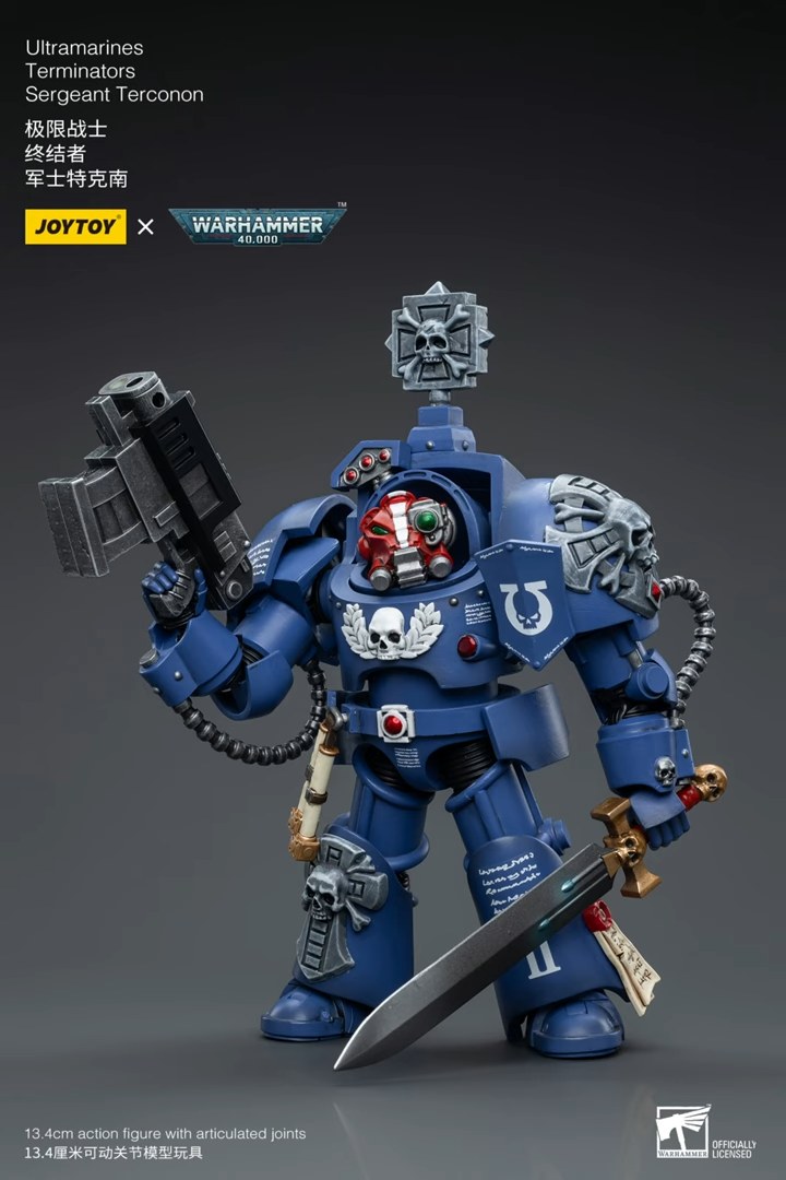 [สั่งจอง]JOYTOY WarHammer 40K 1/18 : Ultramarines Terminators