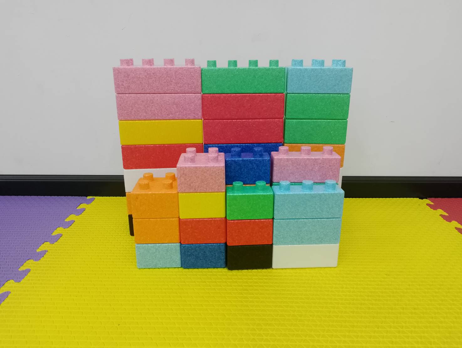 บล็อกเลโก้โฟม EPP บล็อกโฟมยักษ์ (1 ชุด 42 ชิ้น) ตัวต่อใหญ่ พร้อมส่ง