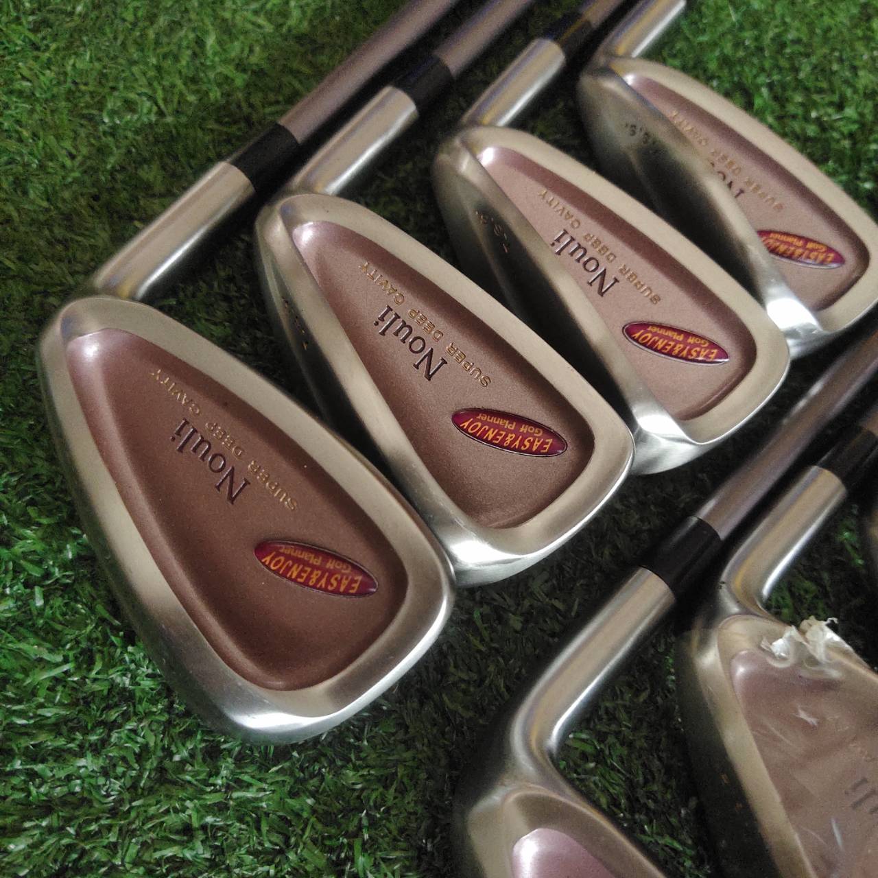 ไม้กอล์ฟผู้หญิง ชุดเหล็ก GOLF PLANNER NOULI จากญี่ปุ่น หน้าเด้ง ตีง่าย ลูกลอยสูง ตีสบายๆก็ไกล