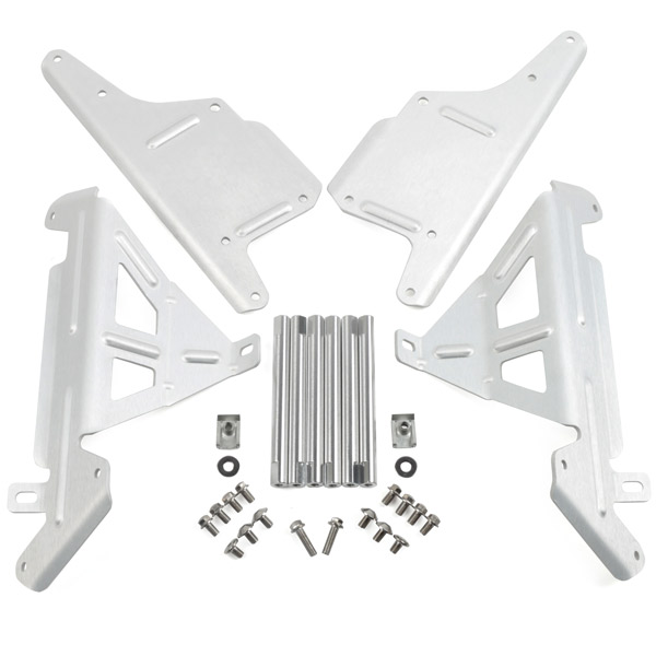 การ์ดหม้อน้ำ Zeta Radiator Guard YZ125 05-21, YZ125X 17-22