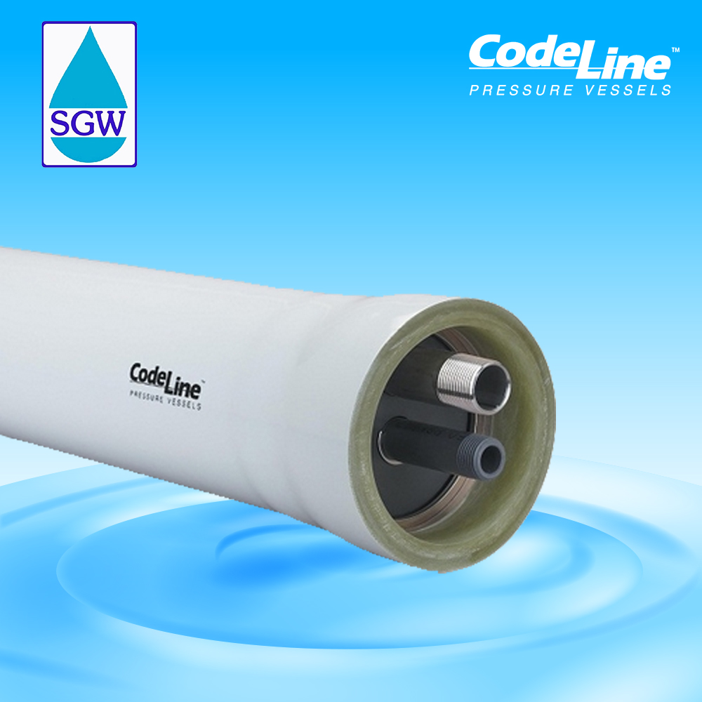 CodeLine 40E100 RO Membrane Housings (4") # 1000 PSI