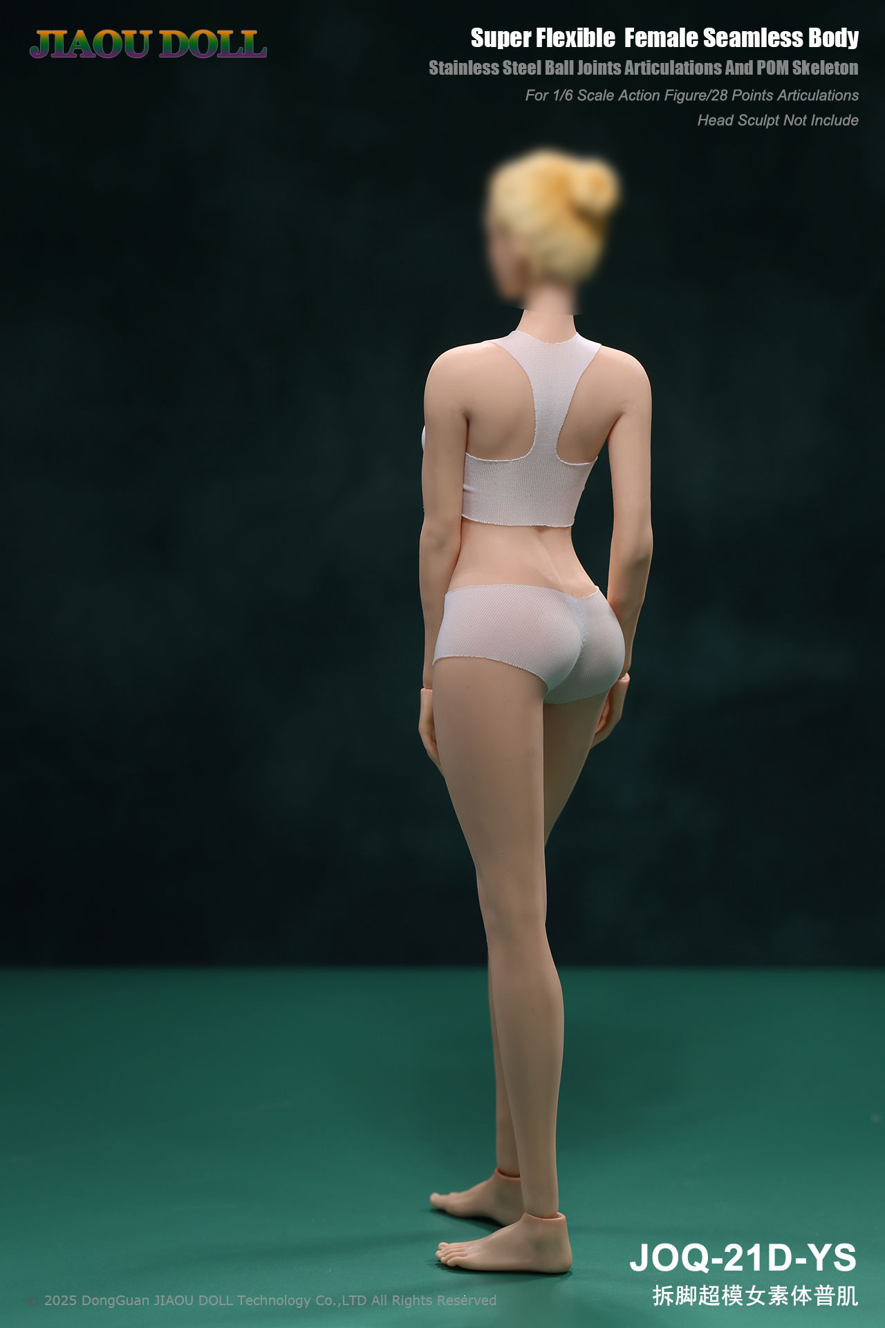 สั่งจอง]JIAOU DOLL 1/6 : Detachable Foot supermodel - Female body