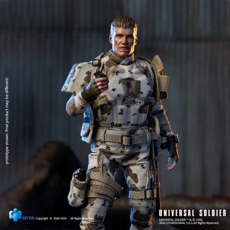 [พร้อมส่ง] Hiya Toys Exquisite Super ESU0254 1/12 : Universal Soldier - Andrew Scott