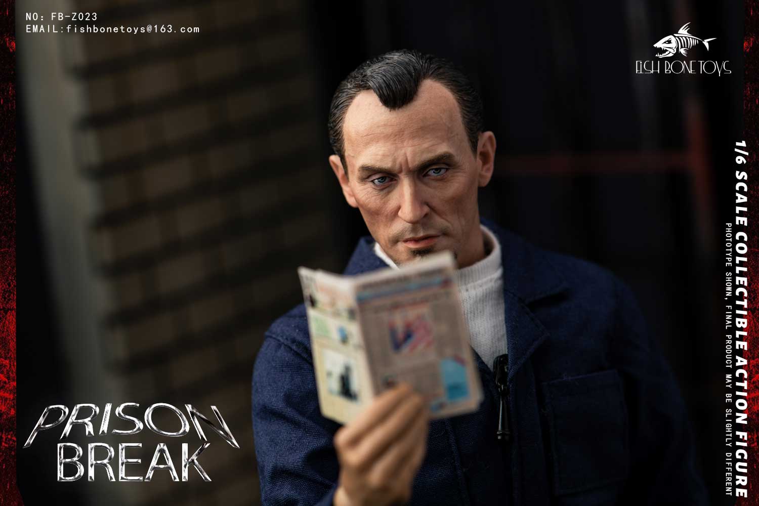 [สั่งจอง]FISH BONETOYS 1/6 : Prison Break