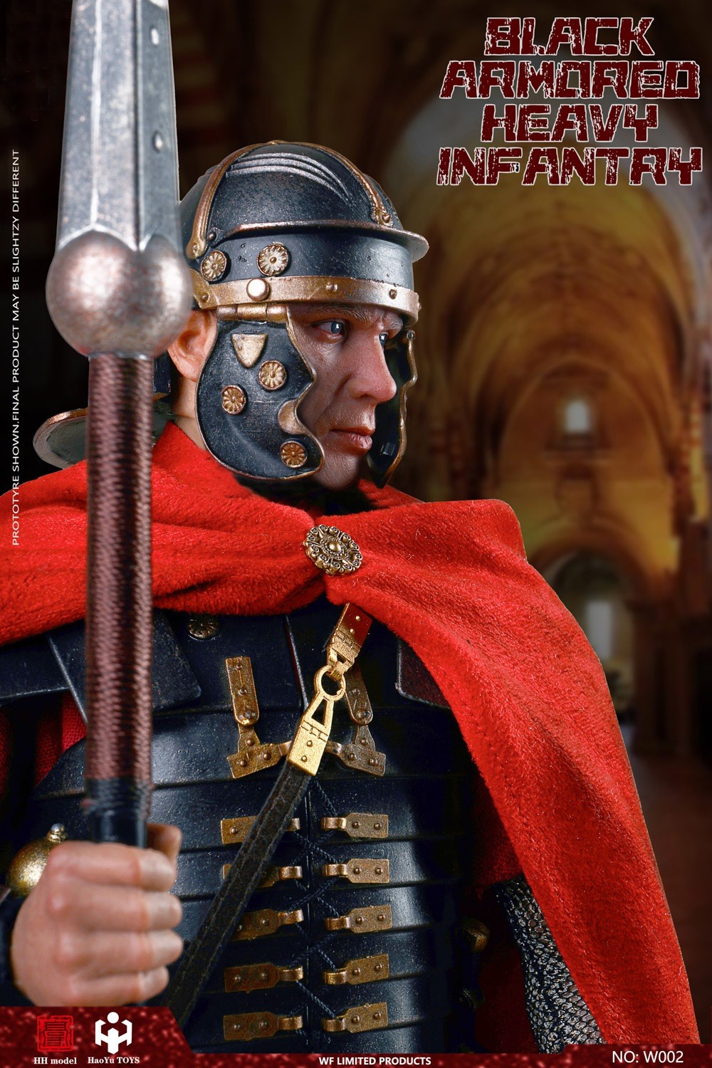 [สั่งจอง]HHMODEL & HAOYUTOYS W002 1/6 : Black Armored Heavy Infantry