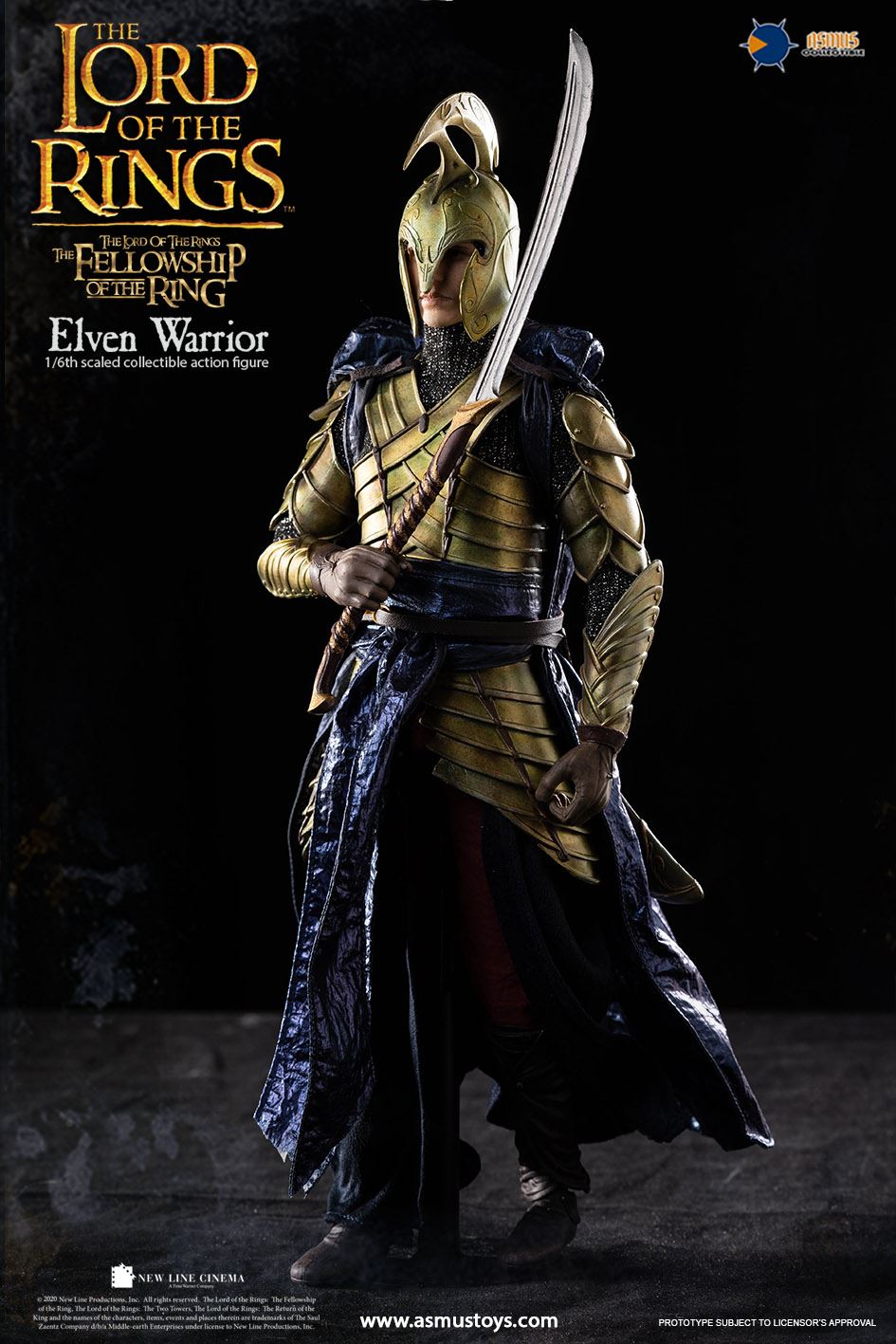 [สั่งจอง]ASMUS TOYS LOTR027W 1/6 Scale : THE LORD OF THE RINGS SERIES - ELVEN WARRIOR