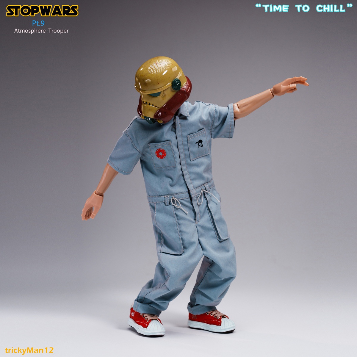 [พร้อมส่ง]trickyMan12 1/6 : STOPWARS Atmosphere Trooper Set -Pt.9