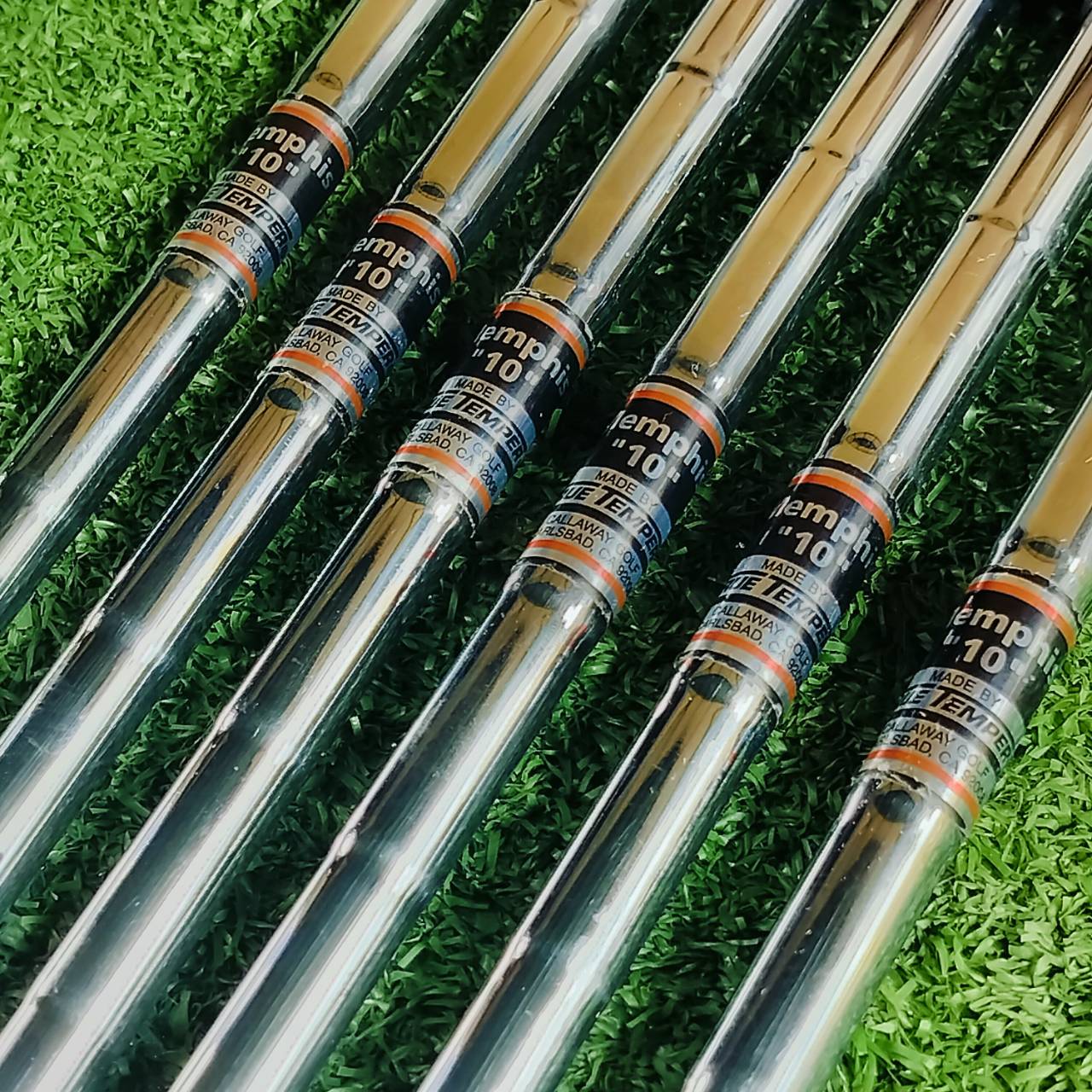 ชุดเหล็ก Callaway X-18 PROSERIES เป็นชุดเหล็กรุ่นดังมากๆ ก้านเสียบทะลุ และผ่าแฉกสวยมาก ก้านเดิมๆทั้งหมด ไม้กอล์ฟพรีเมี่ยมมือสอง ของแท้ By NakaraLuxurious