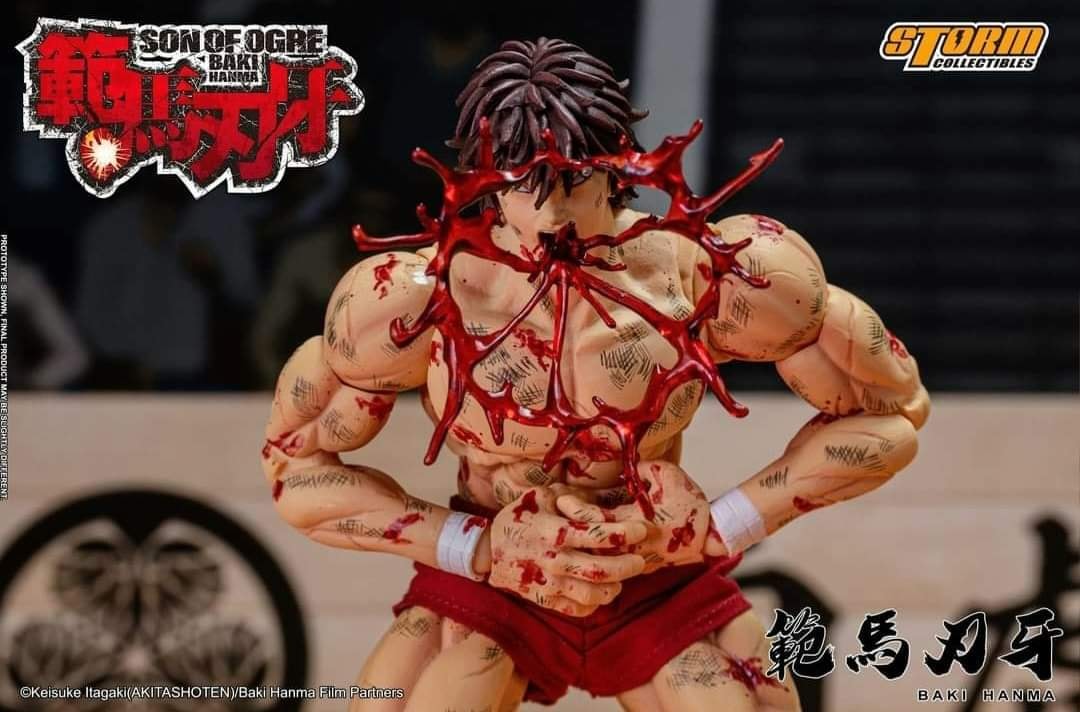 [สั่งจอง]Storm toys STORMAPF01 1/12 : Hanma Baki Bloody Version