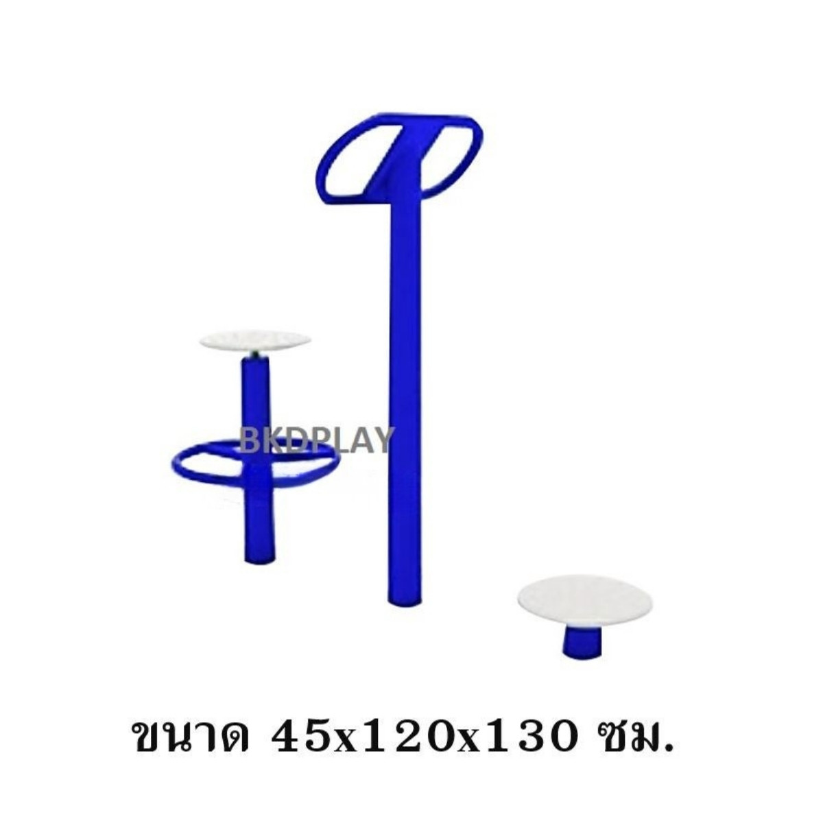 เครื่องออกกำลังกาย กลางแจ้ง ชุดอุปรณ์ บริหารเอว สะโพก แบบนั่ง และยืน ลานกีฬา อเนกประสงค์ สนามกีฬา ผลิตในไทย สั่งทำตามสีที่ต้องการได้