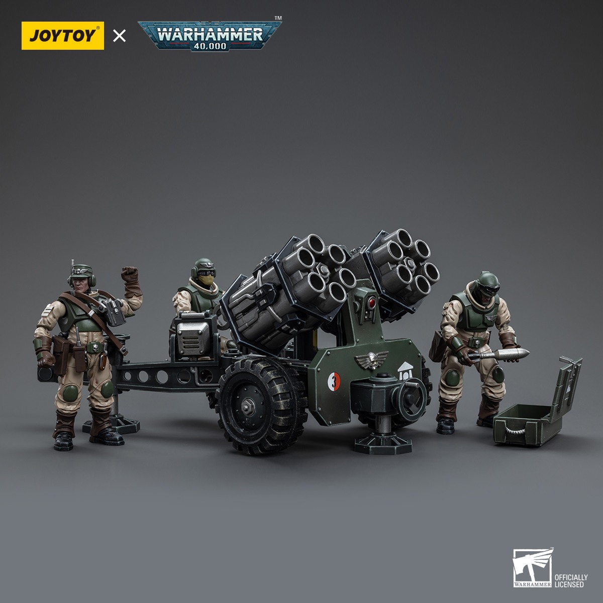 [พร้อมส่ง ] Joytoy 1/18 Astra Militarum Ordnance มี2แบบ