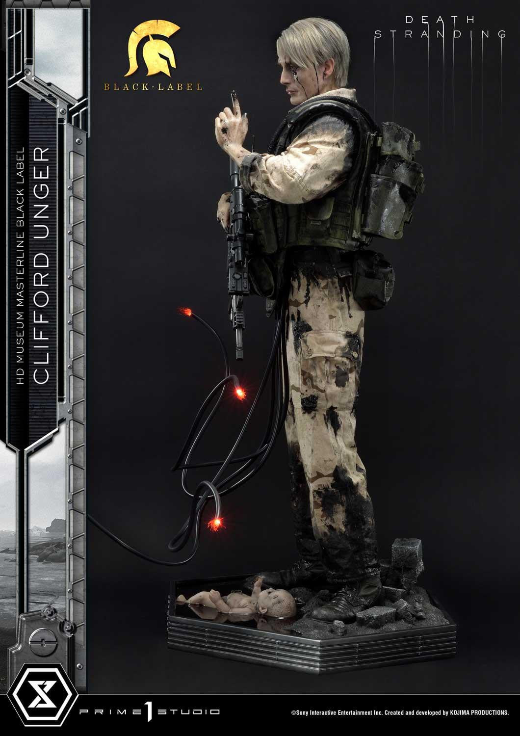 [สั่งจอง]Prime 1 Studio HDMMBLDS-02: Clifford Unger (Death Stranding) Black Label Version