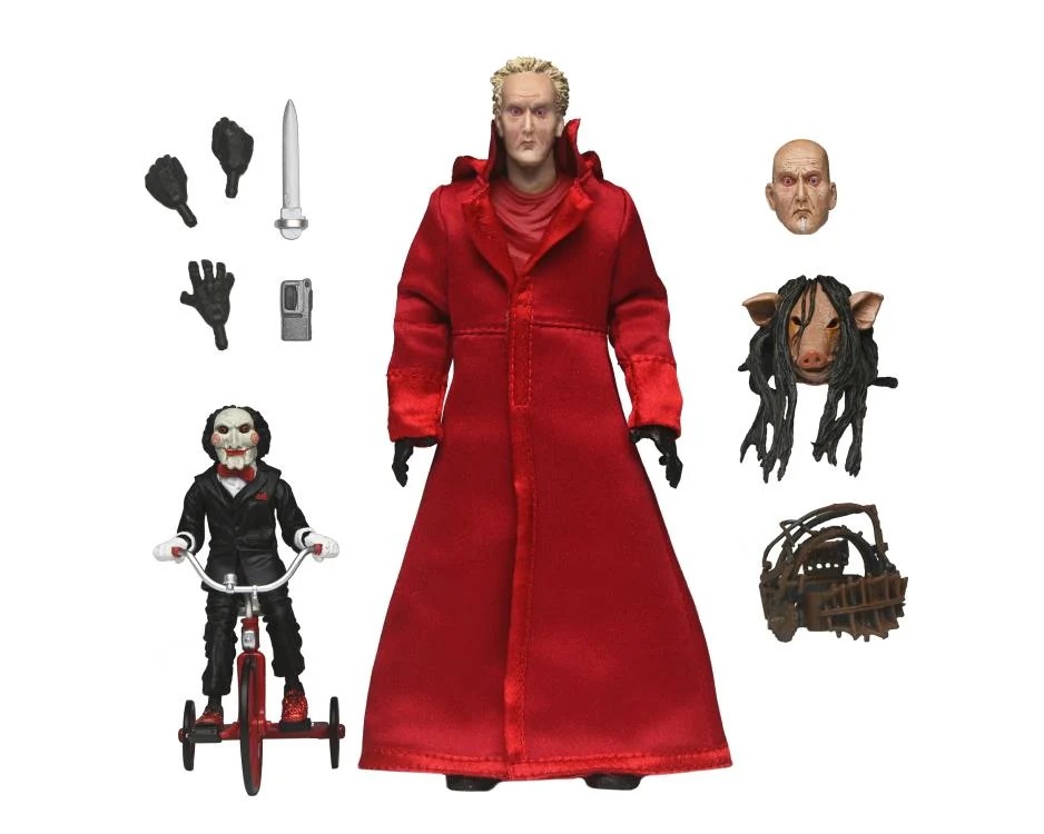 [พร้อมส่ง] "NECA - The Saw : Ultimate Jigsaw Killer (Red Robe) 7"""