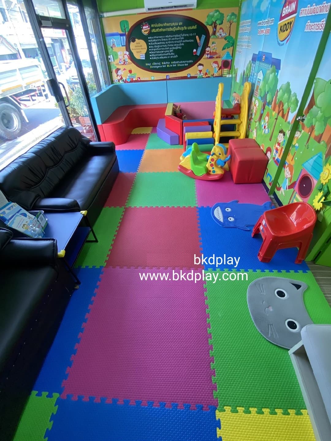 แผ่นปูพื้นจิ๊กซอกันกระแทก โฟมยาง งานไทยพรีเมี่ยมขนาดแผ่น100x100 หนา10-50 มม.,แผ่นกันกระแทก,แผ่นยาง EVA,ยางปูพื้น,จิ๊กซอว์ปูพื้น, ปูกับห้องเด็ก ห้องออกกำลังกาย ฟิสเนส ค่ายมวย โรงยิม