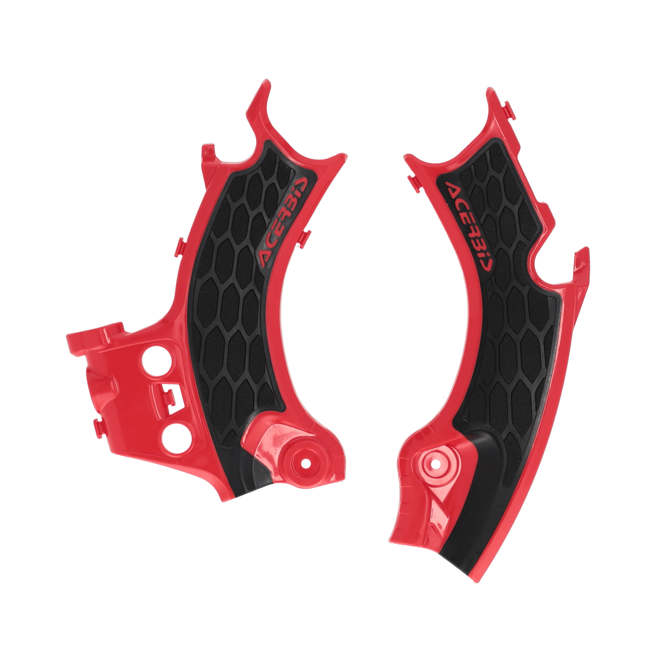 การ์ดเฟรม Acerbis X-grip Frame Protector Red/Black - CRF250R/RX 25-26, CRF450R/RX 25-26