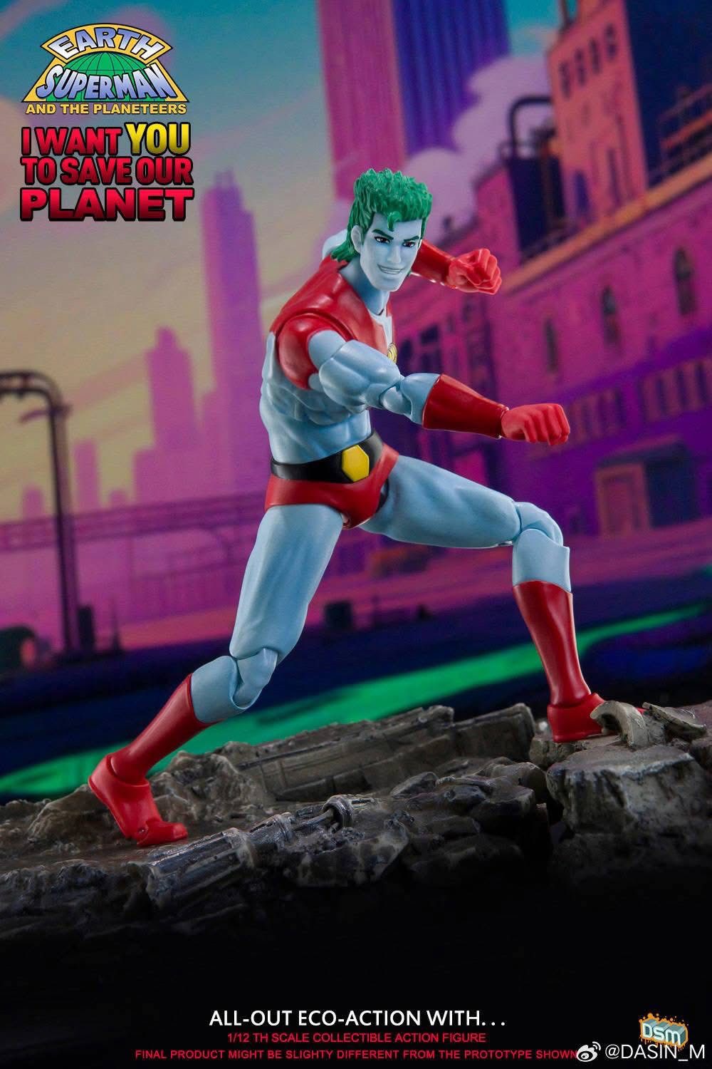 [สั่งจอง] Dasin Model 1/12 : Captain Planet
