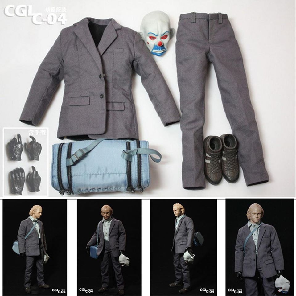 [สั่งจอง]CGL C-04 1/6 Scale Bank Robber Suit Set