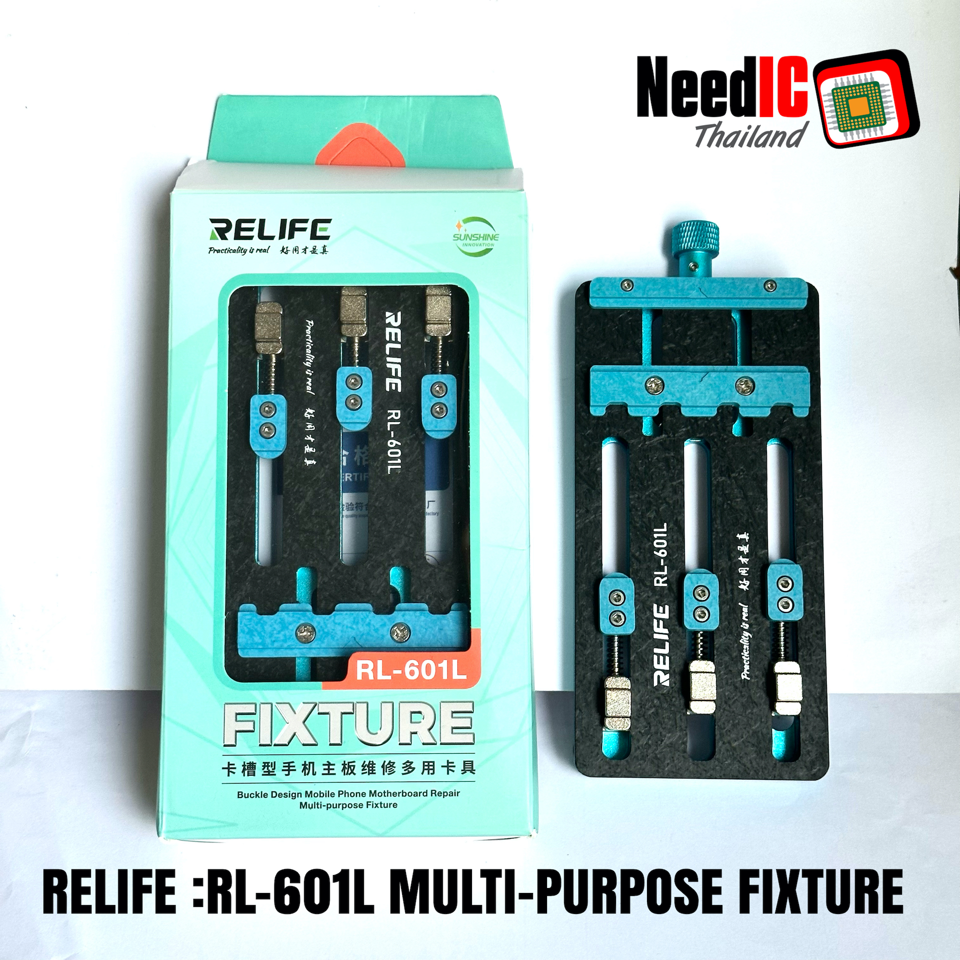 RELIFE :RL-601L BUCKLE DESIGNMOBILE PHONE MOTHERBOARD REPAIR MULTI-PURPOSE FIXTURE
