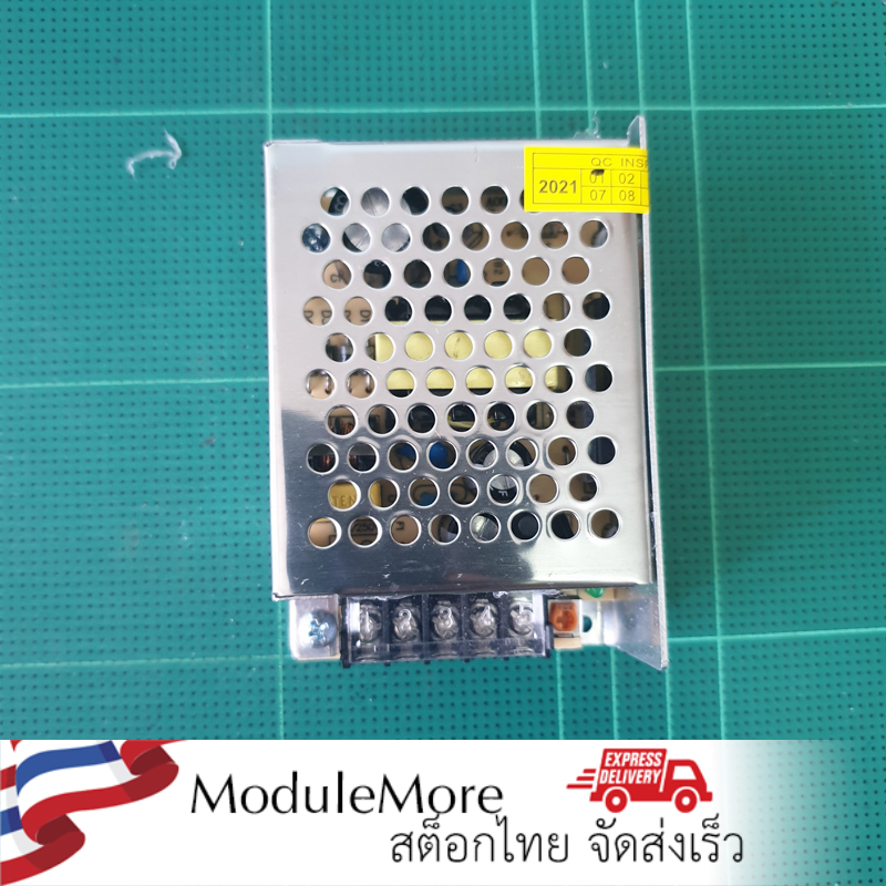 12V 5A สวิทชิ่งเพาเวอร์ซัพพลาย Switching Power supply ( 220v ac to 12v dc) S-60-12 12V5A small size (86)
