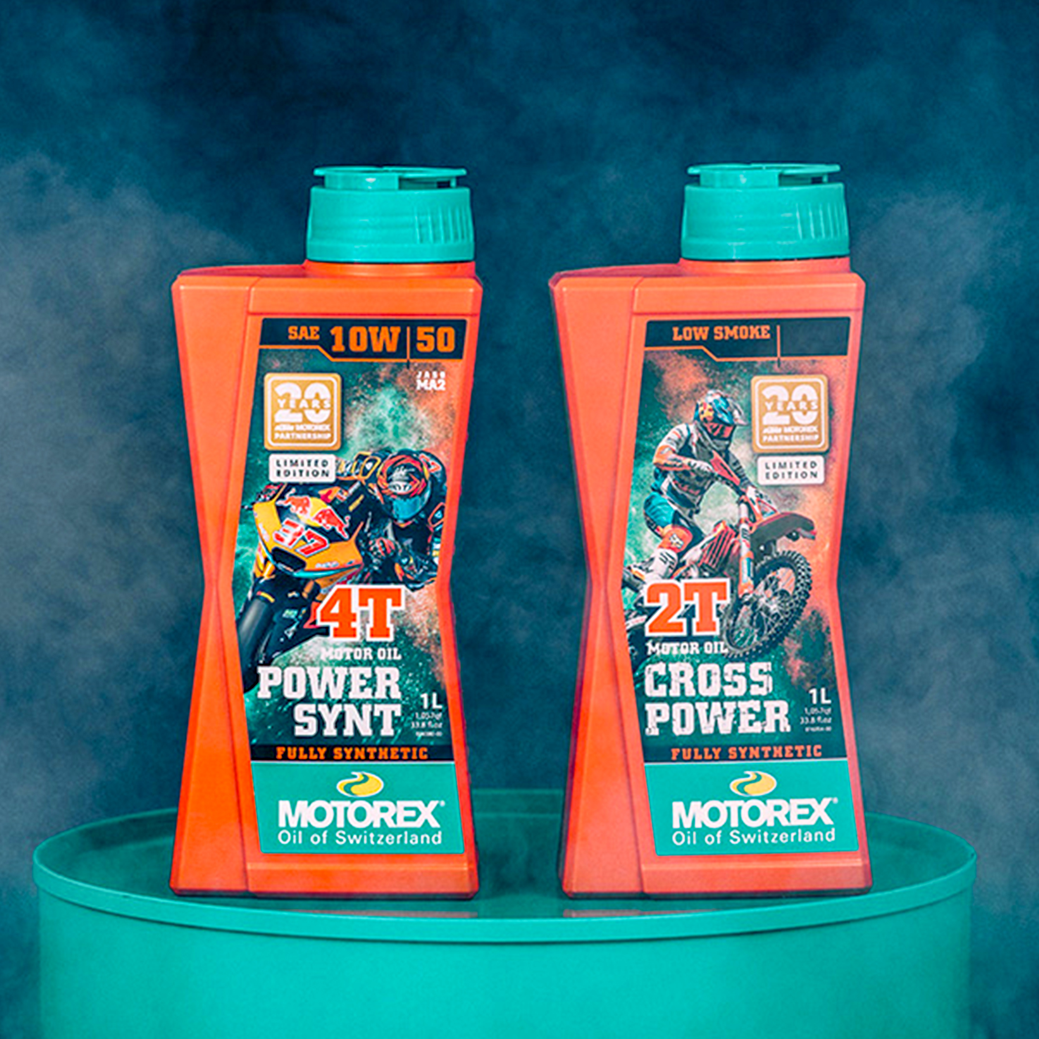 Motorex Power Synt 4T 10w/50 Motor Oil (1L) - 20th Anniversary