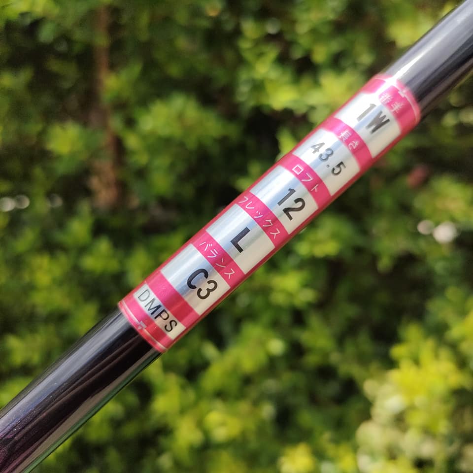** ไม้กอล์ฟสำหรับผู้หญิง ** DRIVER KASCO DIMPALS องศา 12 ก้าน KASCO DIMPALS FLEX L ก้านเบาของญี่ปุ่น เหมาะกับคุณผู้หญิงเอเชีย ตีดี ตีง่าย , หน้าสัมผัสใหญ่ ชดเชยความผิดพลาดได้สูงสุด!!! ไม้กอล์ฟมือสอง ของแท้ BY NakaraLuxurious