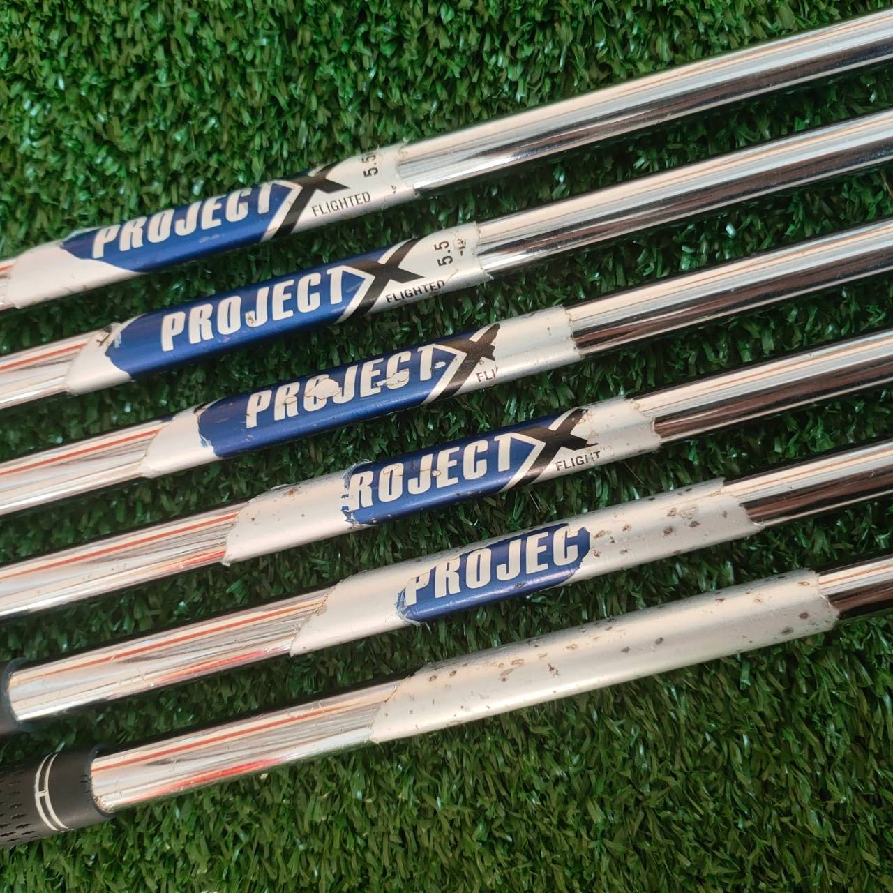 ชุดเหล็ก TITLEIST 690 MB FORGED มีเหล็ก 5-9 เเละ PW ก้าน PROJECT-X 5.5 เหล็ก FORGED ระดับพรีเมี่ยม!! ไม้กอล์ฟมือสอง ของแท้ BY NakaraLuxurious