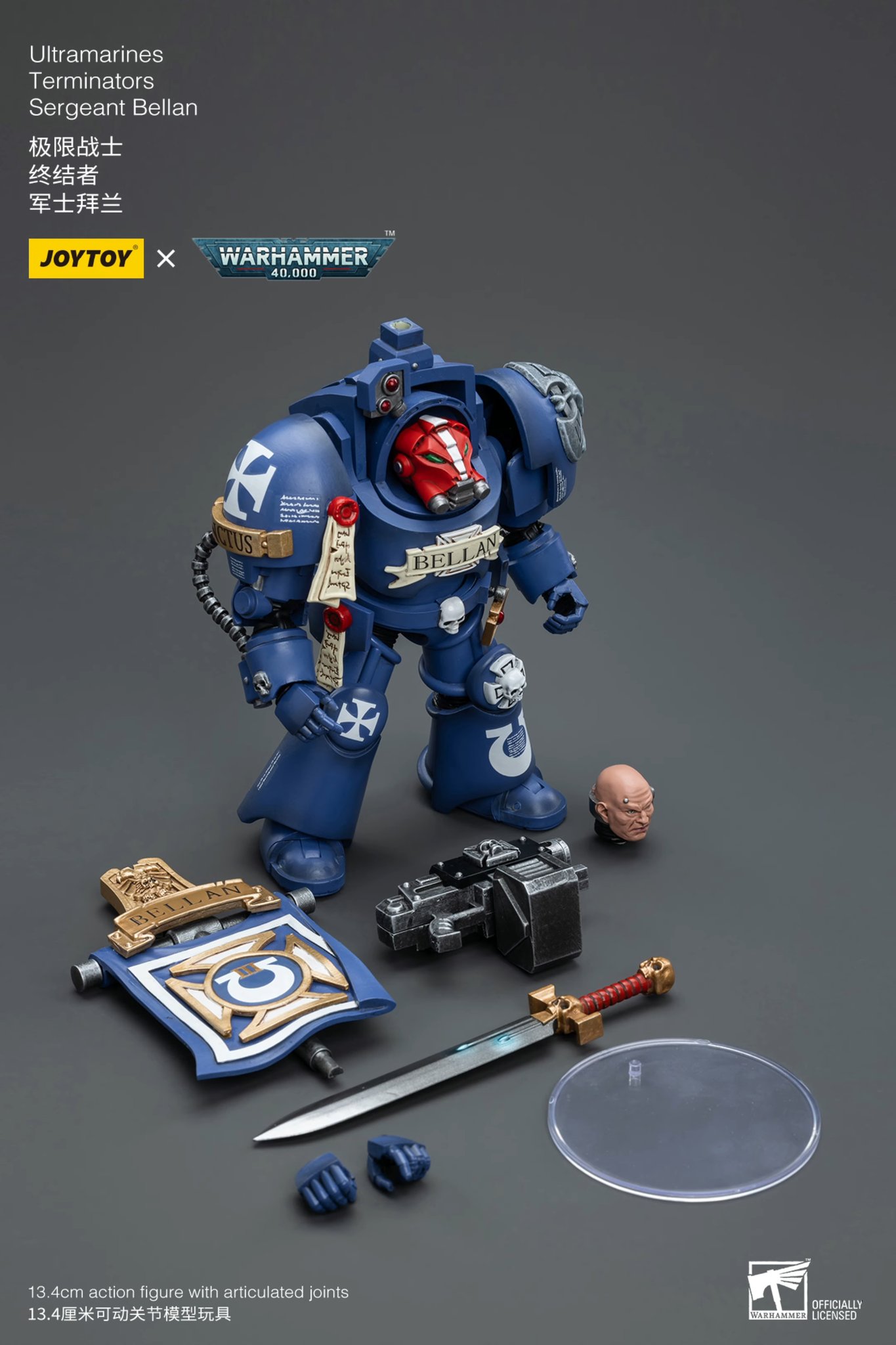 [สั่งจอง]JOYTOY WarHammer 40K 1/18 : Ultramarines Terminators
