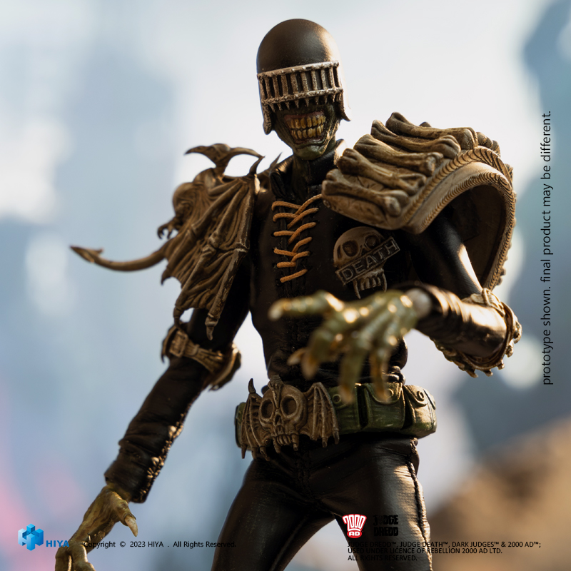 [สั่งจอง]HIYA Exquisite Super Series 1/12 :JUDGE DREDD - Judge Death Action Figure