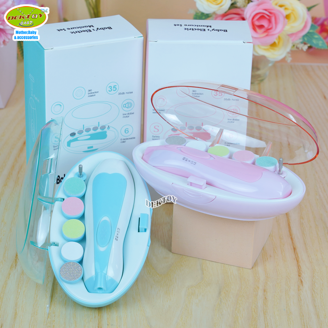 กรรไกรตัดเล็บเด็กอัติโนมัติ ตะไบเล็บไฟฟ้า