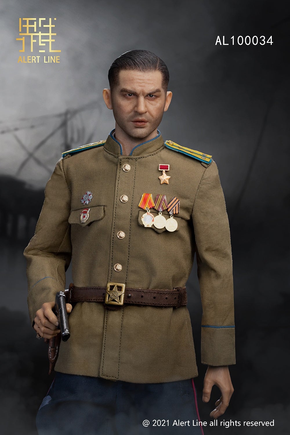 [สั่งจอง]Alert Line AL100034 1/6 : WWII Soviet NKVD Officer