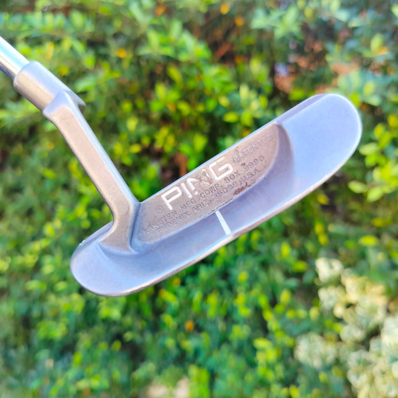 PUTTER PING PATENTED เอกสิทธิ์หนึ่งเดียว ความยาว 32 นิ้ว เป็นรุ่นต้นแบบ ของรุ่น B60 ที่นิยมใช้กันมาก ไม้กอล์ฟมือสอง ของแท้ BY NakaraLuxurious