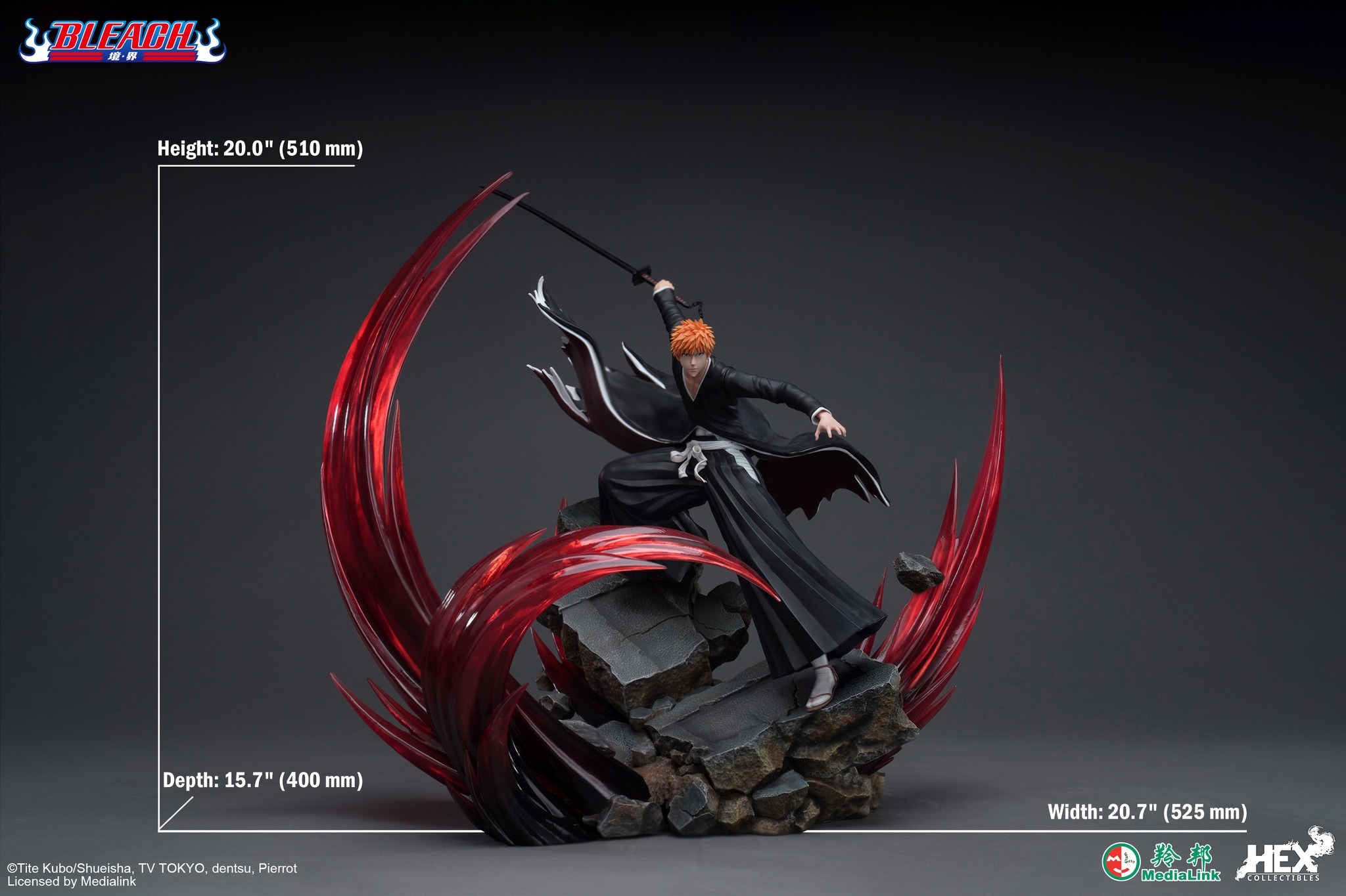 [สั่งจอง]HEX 1/6 Scale Statue - Ichigo Kurosaki