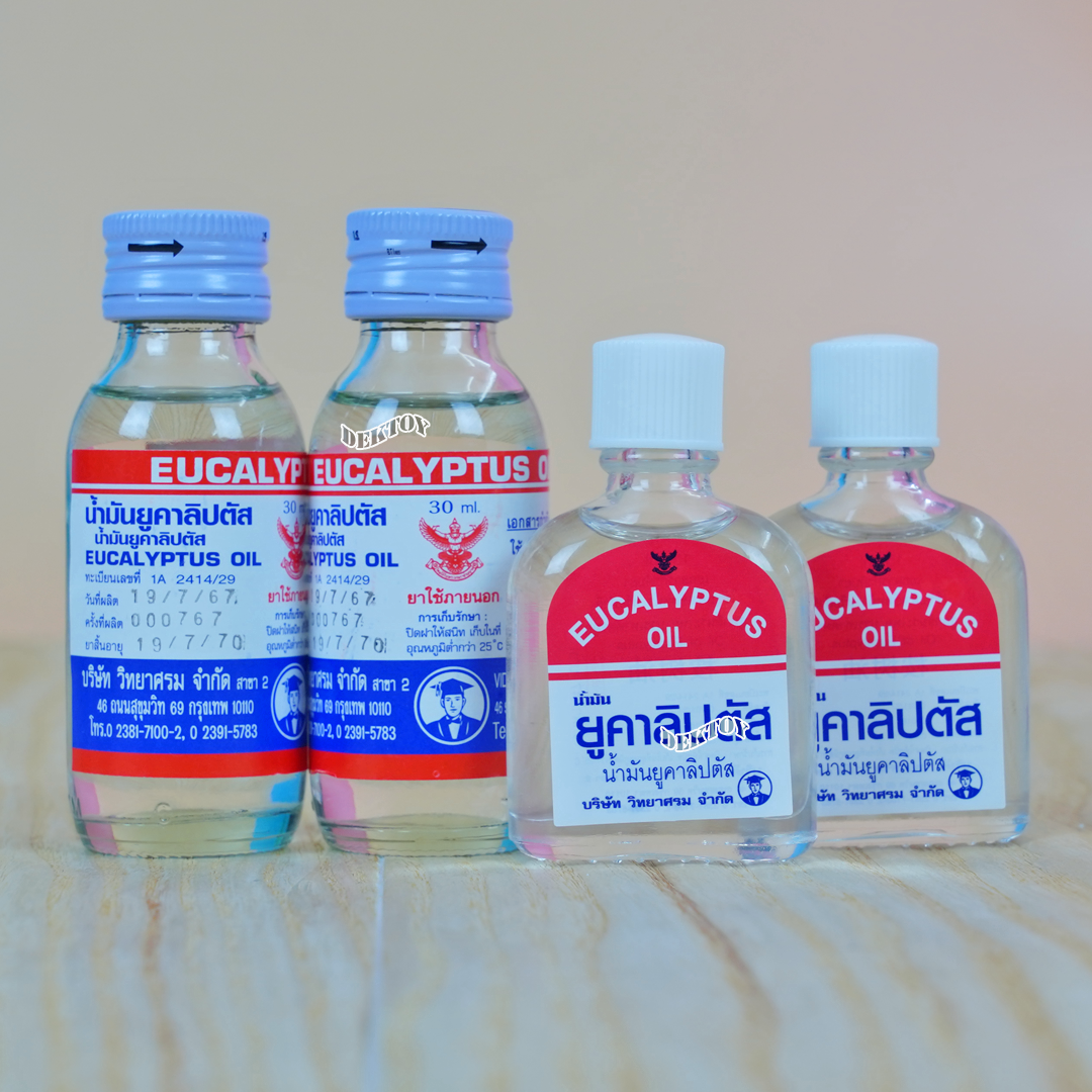 vidhyasom วิทยาศรม น้ำมัน ยูคาลิปตัส 15 มล.และ 30 มล.