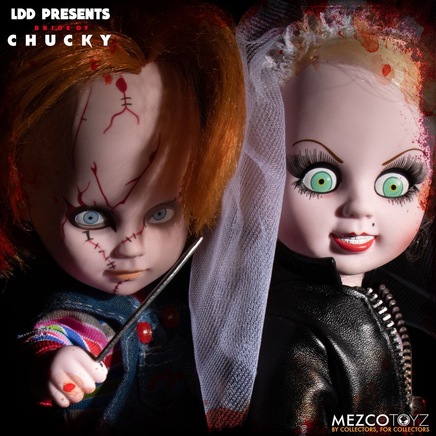 [สั่งจอง] Mezco toyz : LDD PRESENTS - Chucky and Tiffany Boxed Set [Reissue]