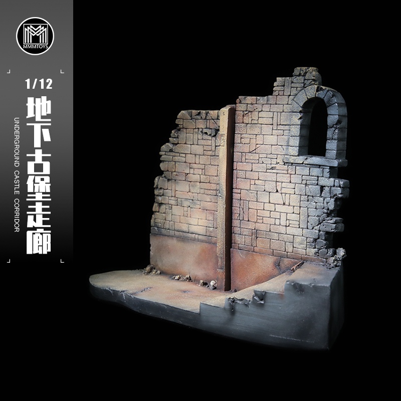 [สั่งจอง]mmmtoys M2321 1/12 : Underground Castle Corridor
