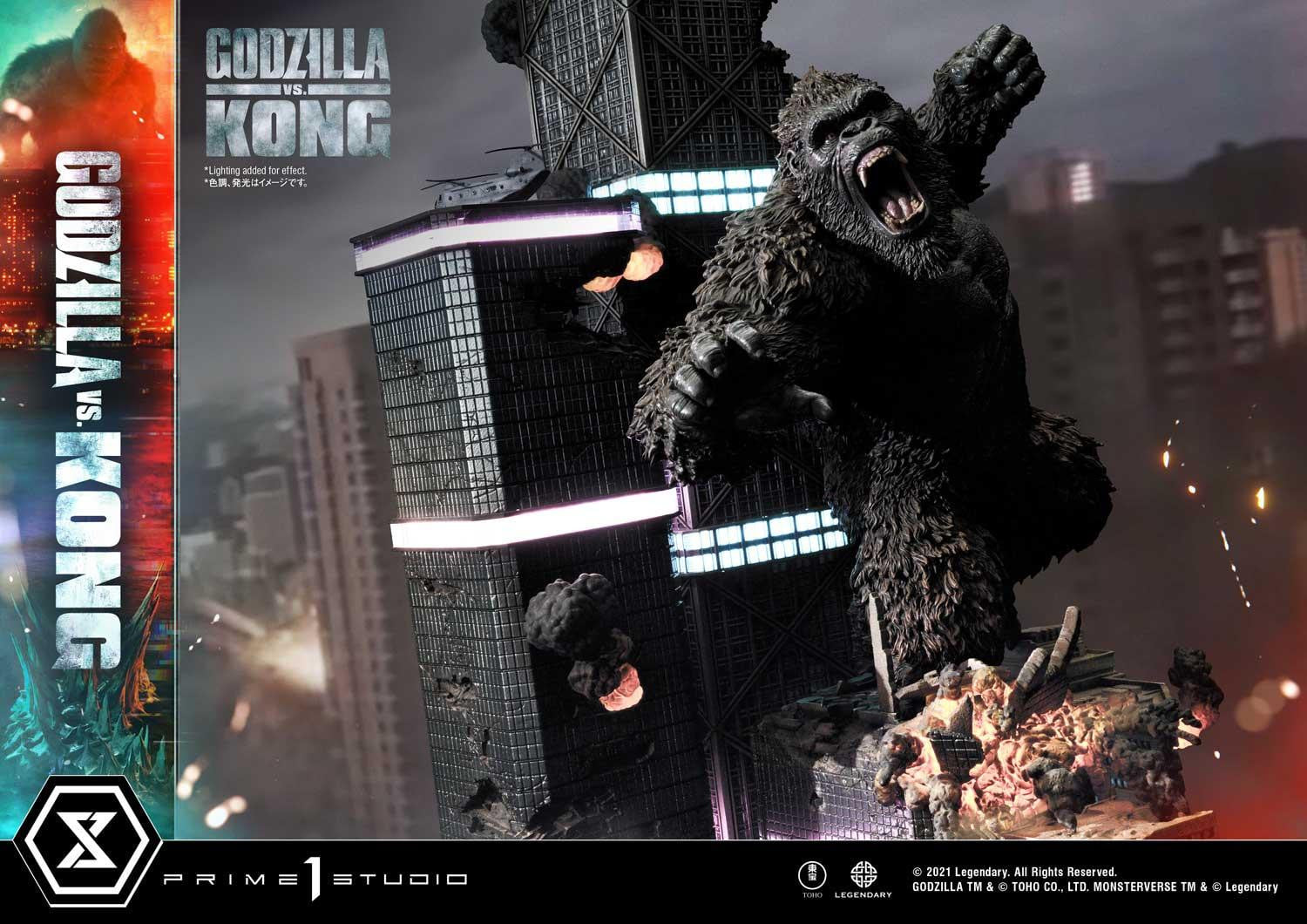 [สั่งจอง]Prime 1 Studio UDMGVK-03: Godzilla vs Kong Final Battle