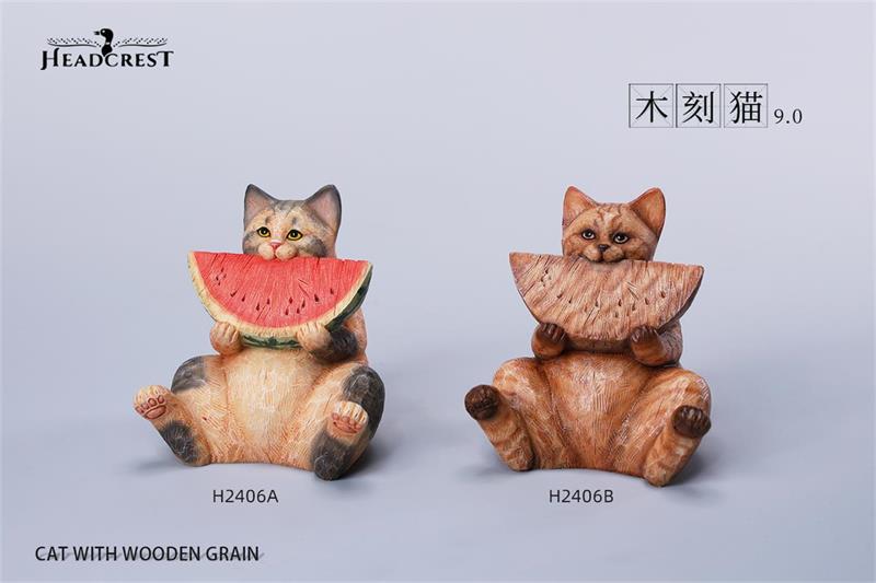 [สั่งจอง]HEADCREST Cat with Wooden Grain 9.0