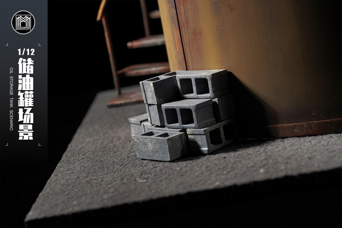 [สั่งจอง]mmmtoys 1/12 : Oil Storage Tank Scenario