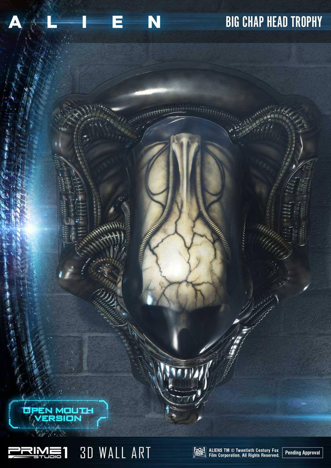 [สั่งจอง]Prime 1 Studio WAAL-02OM: Alien Big Chap Head Trophy (Open Mouth Ver.)