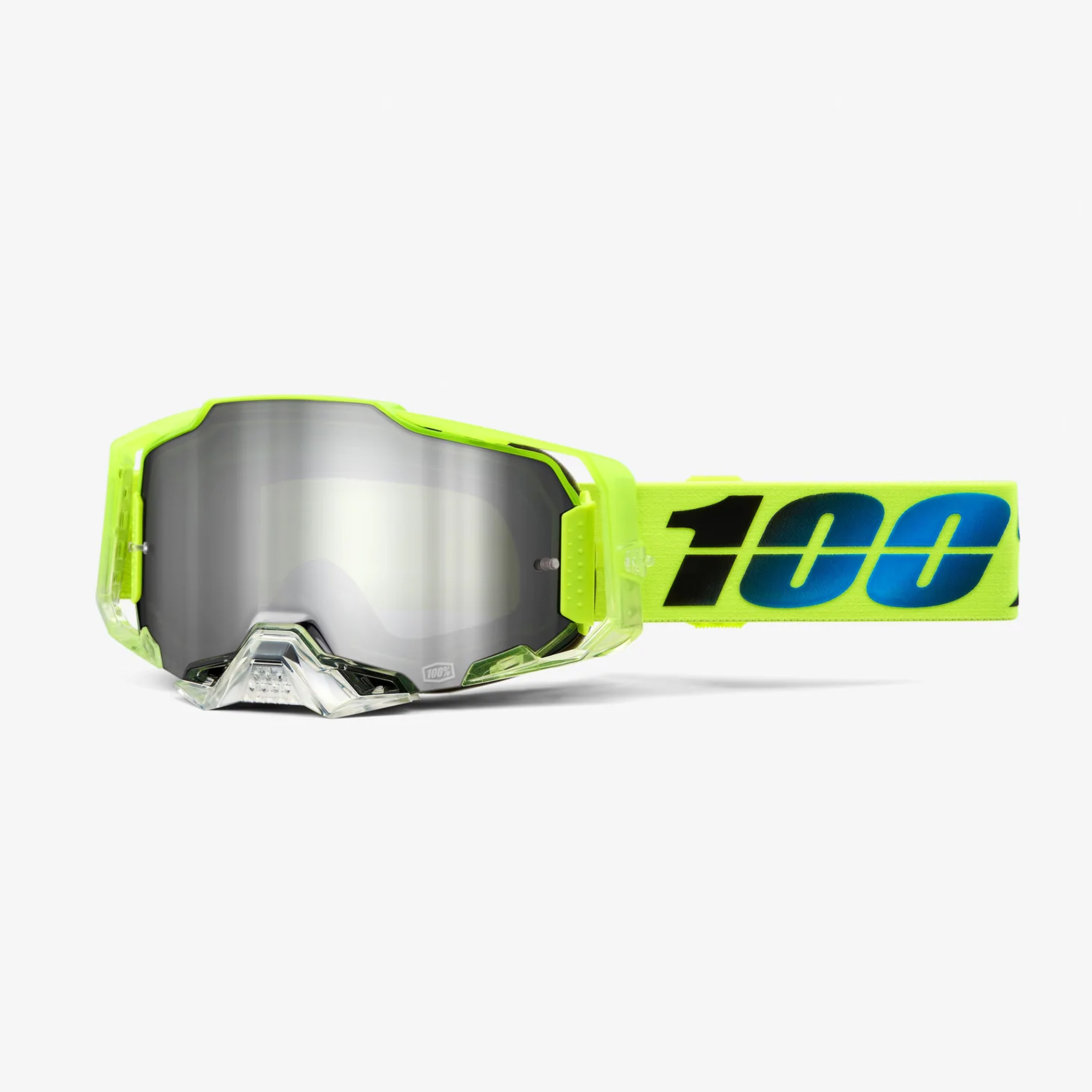 แว่น 100% Armega Koropi Mirror Silver Flash Lens