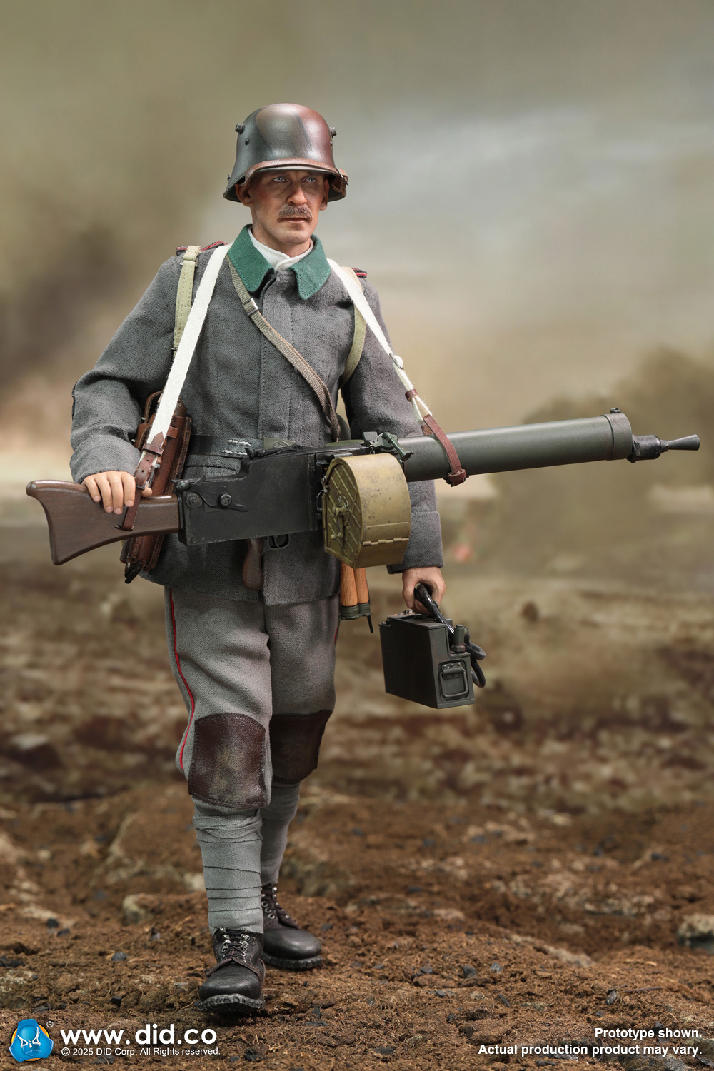 [สั่งจอง]DID D11015 1/6 : WWI German MG08 Gunner – Arthur