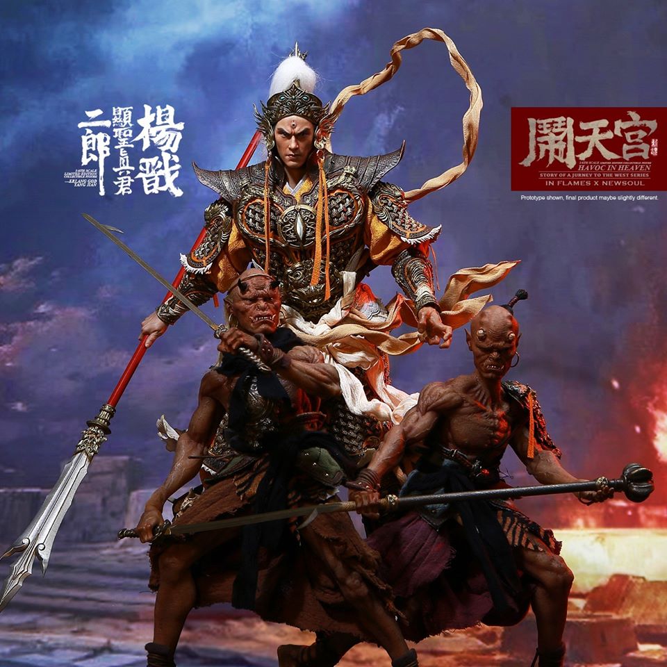 [สั่งจอง] IN FLAMES IFT-049 1/6 Havoc in Heaven serial “Erlang God Deluxe