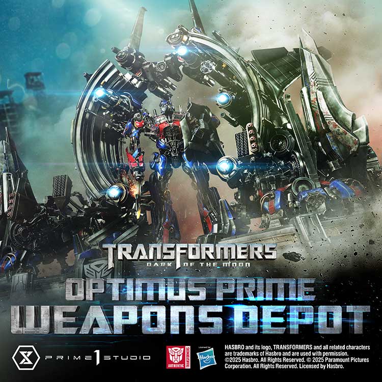 [สั่งจอง] Prime 1 Studio MMTFM-38: Optimus Prime Weapons Depot (Transformers: Dark of the Moon)