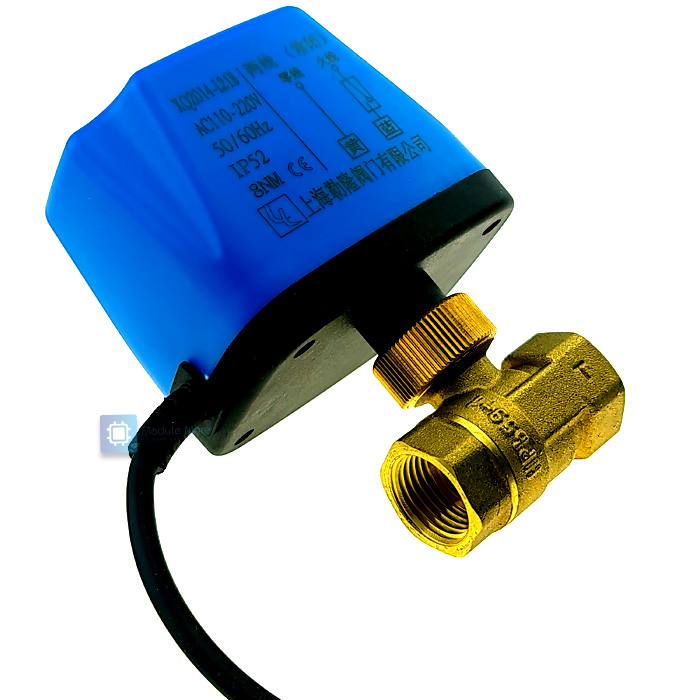 Motorized ball valve 1/2 inches 220V AC DN15 AC two-wire normally closed