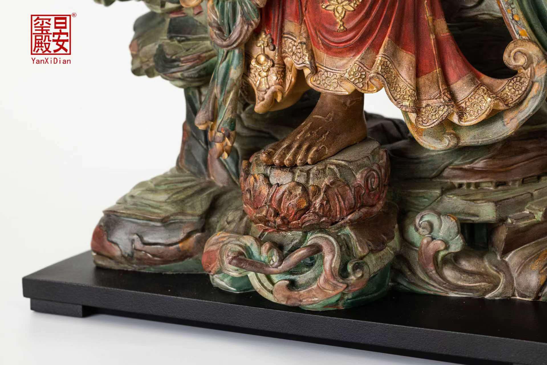 [สั่งจอง] Yan Xi Dian : Liao Song Water-moon Avalokiteshvara Statue