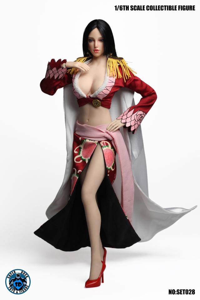 [สั่งจอง]SUPER DUCK - SET028 -1/6 COSPLAY - Beauty headsculpt dress set